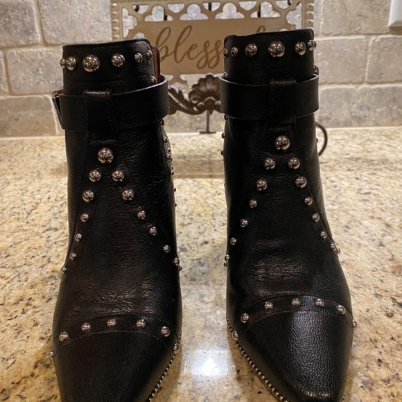 Antonio Melani Leather booties size 6M - Picture 3 of 8